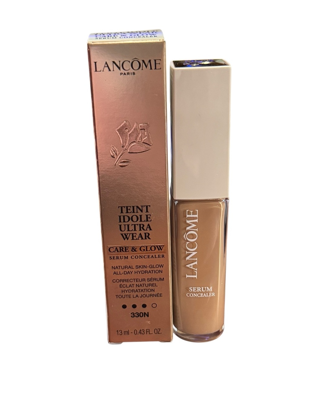 Lancôme Tient Idole Ultra wear Care & Glow Serum Concealer 13ml New in box